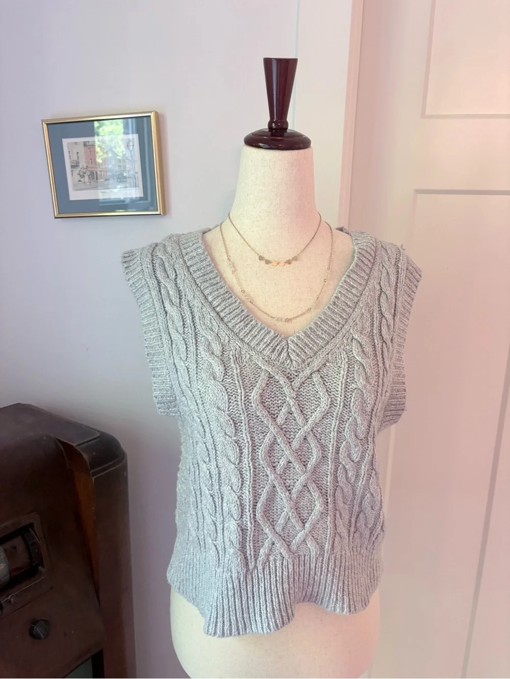 Aerie knit sweater vest